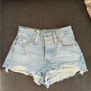 Denim Distressed Women Shorts